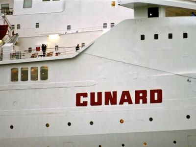 CUNARDのロゴ