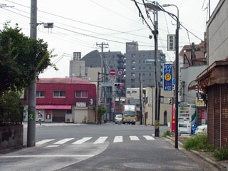 下野谷町入口交差点