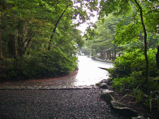 遊歩道の終わり