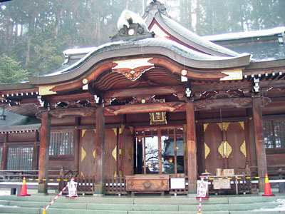 櫻山八幡宮拝殿